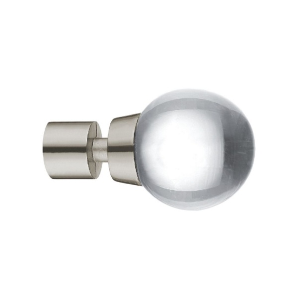Наконечник "Шар классический", Матовый никель , Ø16мм