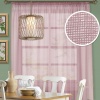 Basicos-M, штора для кухни 285х175 розовый