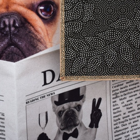 Коврик Vortex влаговпитывающий 50х80 Velur Свежая пресса