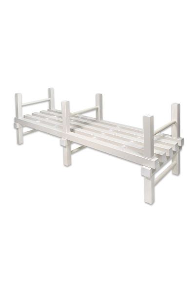 Стеллаж одноярусный С-132, белый