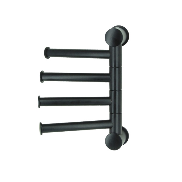 Держатель полотенец четверной K-1054BLACK 