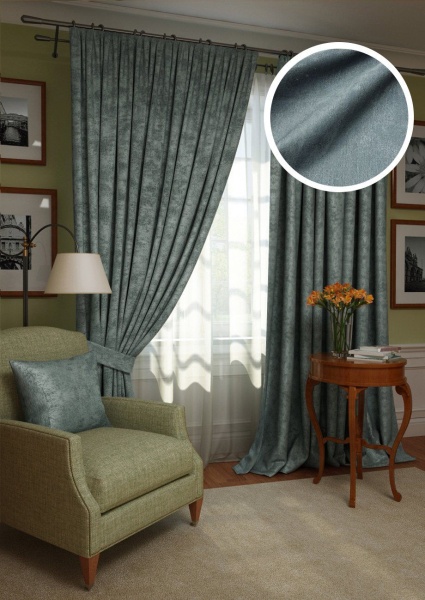 Комплект Плейн Люкс Plain Lux-SH 2 шт 220х280/500х280 синий