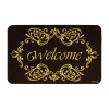 Коврик Vortex придверный 50х80 ажурный Welcome