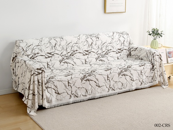 Плед-покрывало Cleo "Cristy" 180*200 см мрамор