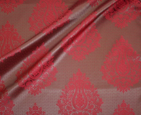 Комплект штор "Stefanielle-S" 2 шторы 220х270, тюль 450х270 красный