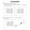 Рулонные шторы 60х160 см бамбуковые цвет белый Рулонные шторы 60х160 см бамбуковые цвет белый