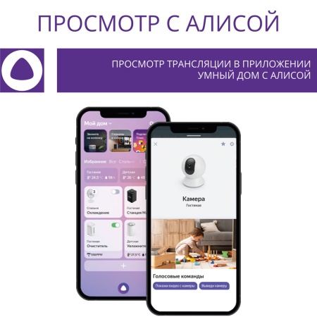 Умная камера поворотная ROXIMO RHC201 c Алисой