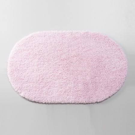 Коврик WasserKRAFT для ванной 60х100 см Dill Barely Pink
