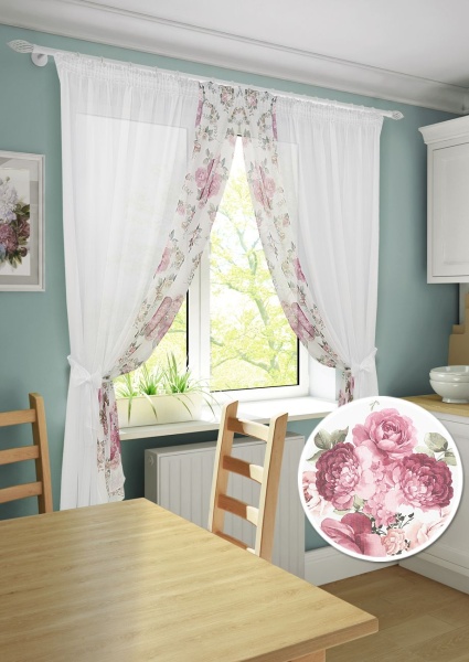 Комплект штор "Марика Marica-S" 354х175