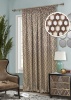 Портьера на тесьме "Orlando" 200х270 коричневый