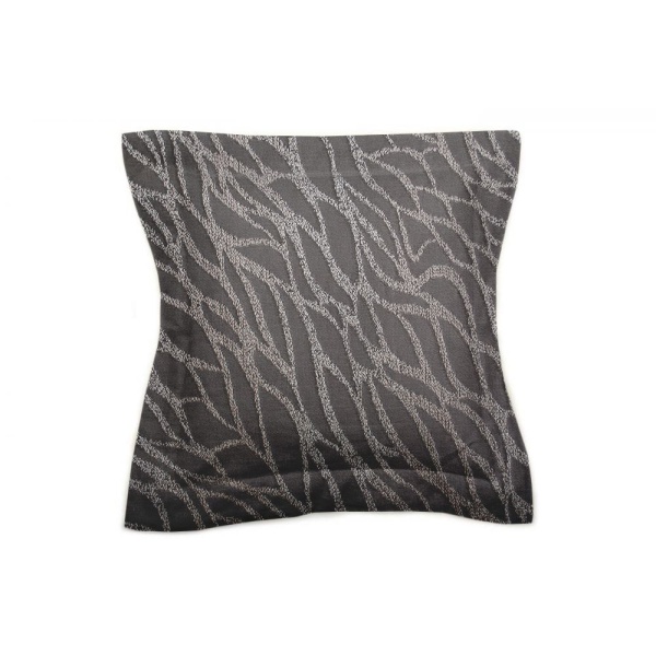 Подушка декоративная на молнии 50х50 см Кориандр цвет темно-коричневый