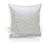 Подушка декоративная на молнии 40х40 см Domino цвет серый