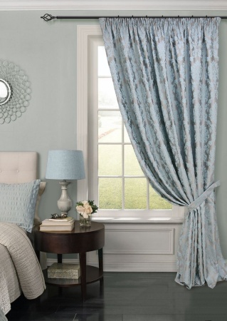 Портьера на тесьме "Afina" 220х270 синий