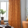 Штора на тесьме 136х270 см Arlanda с подхватом цвет оранжевый