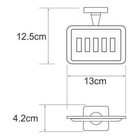Мыльница Dill K-3969 Мыльница Dill K-3969