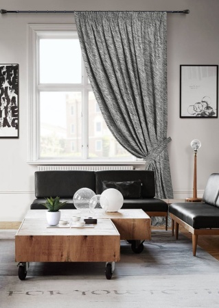 Портьера на тесьме "Minutia" 200х270