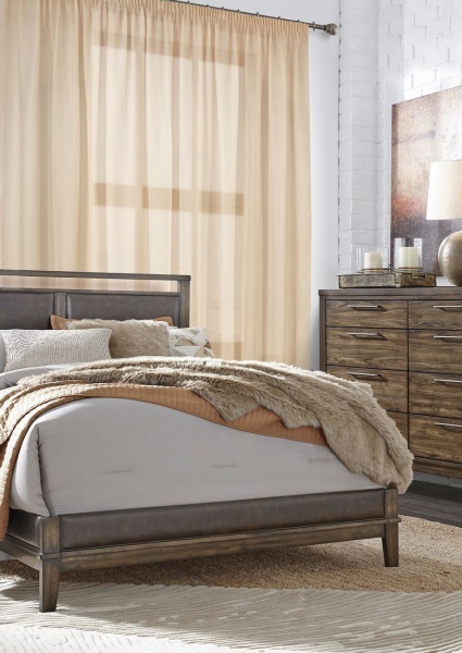 Штора на тесьме "Varna" 300х275 коричневый