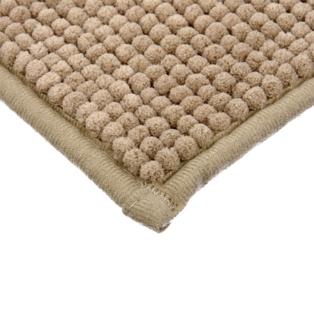 Коврик Vortex для ванной 55х55 SPA круглый цвет бежевый