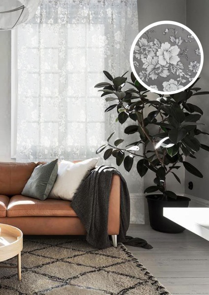 Тюль на тесьме 300х275 см Barolo