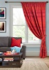 Штора на тесьме "Альборг Alborg" 146х270 красный