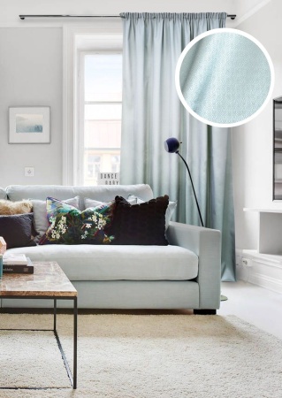 Штора на тесьме "Simona-SH" 200х270 голубой