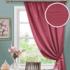 Штора на тесьме "Otoman" 139х180 красный