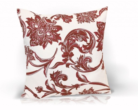 Подушка декоративная на молнии 40х40 см Ramo цвет красный