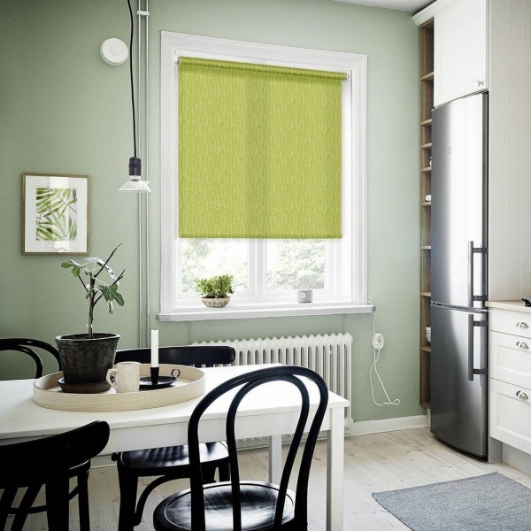 Рулонные шторы Лиана цвет фисташковый Рулонные шторы Лиана цвет фисташковый