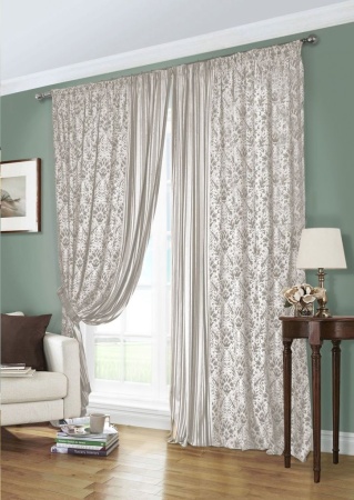 Комплект штор "Инка Inka-S" 400х270 серый