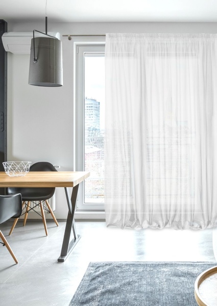 Тюль на тесьме 450х275 см Oriana-SH цвет белый