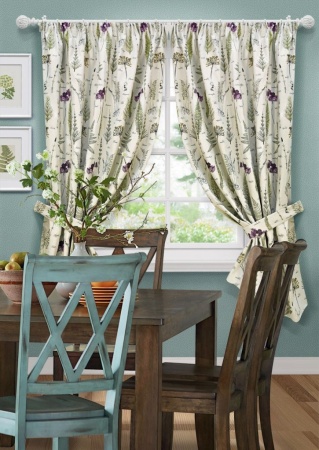 Комплект штор на тесьме "Botany" 2 шторы 136x175см