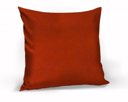 Подушка декоративная на молнии 40х40 см Hosta цвет красный