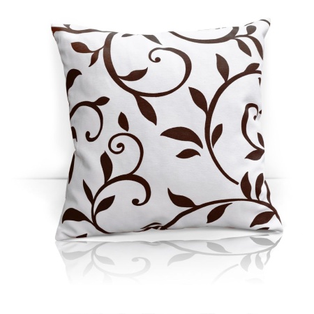 Подушка декоративная на молнии 40х40 см Bindweed с принтом