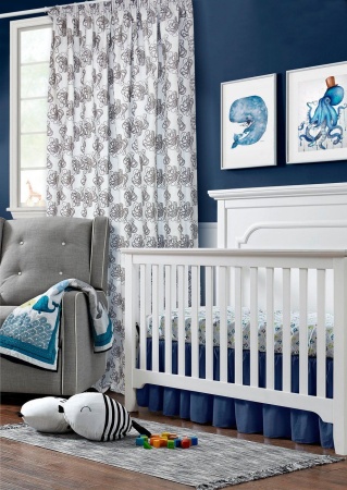 Штора на тесьме "Octopus" 266х270 цветная