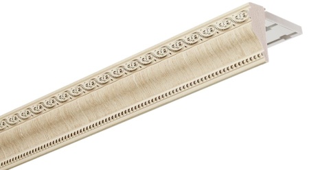 Карниз шинный, 3-х рядный, Пиано