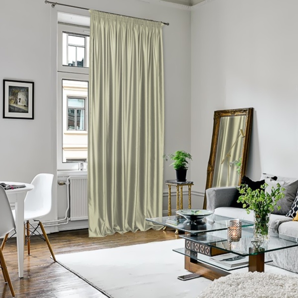 Портьера на тесьме "Lindor" 250x300 см светло-зеленый