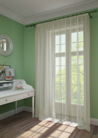 Тюль на тесьме 270x300 см Level цвет шампань