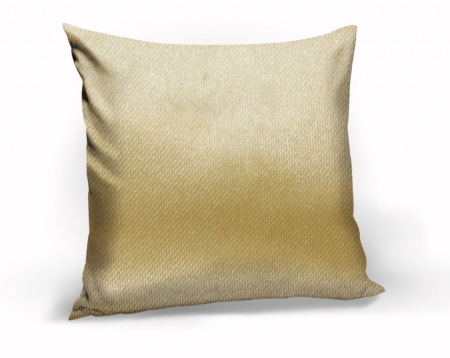 Подушка декоративная на молнии 40х40 см Lindor цвет горчичный