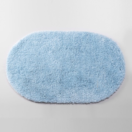 Коврик WasserKRAFT для ванной 60х100 см Dill Crystal Blue