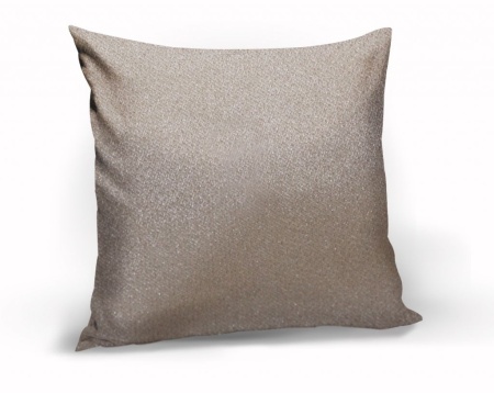 Подушка декоративная на молнии 40х40 см Lindor цвет бледно-коричневый