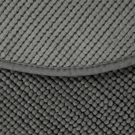 Коврик Vortex для ванной 55х55 SPA круглый цвет серый