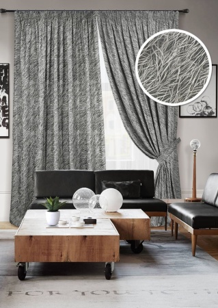 Комплект штор на тесьме "Minutia - ST" 2 шторы 200х270, тюль 450х270