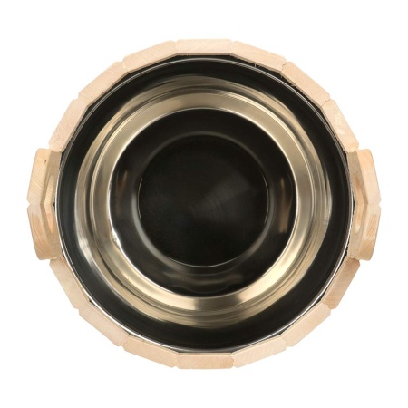 Запарник 20 л, с нержавеющей вставкой, липа "Банные штучки"