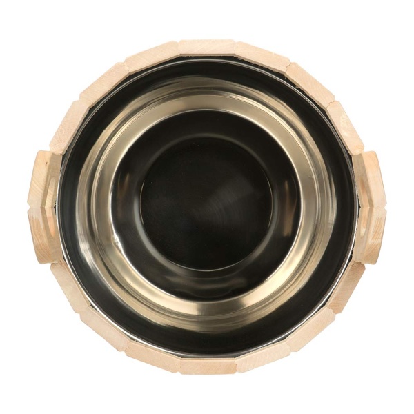 Запарник 20 л, с нержавеющей вставкой, липа "Банные штучки"