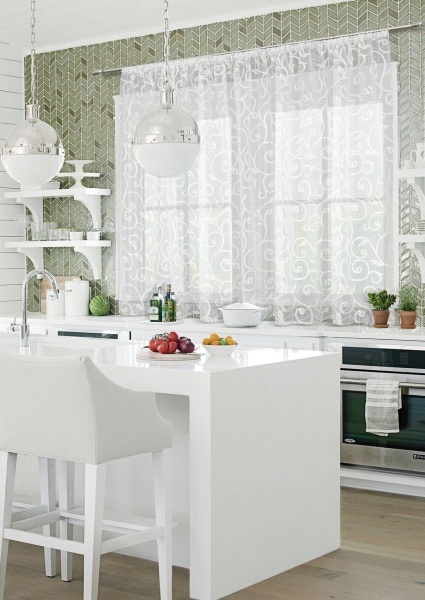 Штора на тесьме Murano-K 265х175 белый