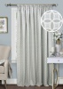 Штора на тесьме 220х270 см Lubawa с подхватом цвет серый