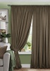 Комплект штор на тесьме "Pudra" 200х270 серо-коричневый