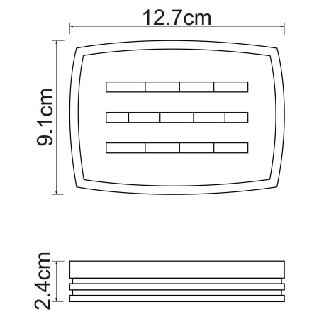 Мыльница Main K-4729 Мыльница Main K-4729