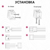 Жалюзи пластиковые 140х160 см цвет белый Жалюзи пластиковые 140х160 см цвет белый