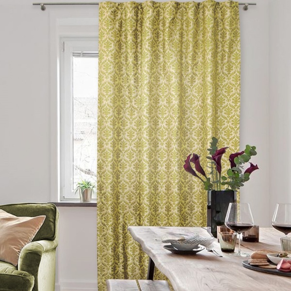 Штора на тесьме 195х275 см Bosco-SH цвет зеленый